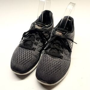 Skechers Lite-Weight Air-Cooled Memory Foam Shoes Womens Size 7.5 Black Running